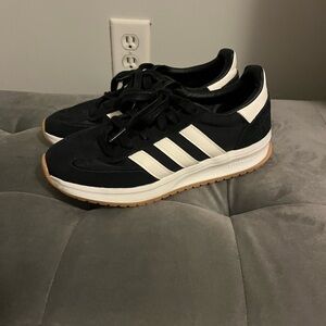 Adidas Black and White Sneakers
